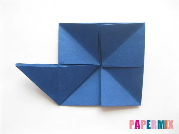 Как сделать книжный шкаф из бумаги (оригами) шаг за шагом - шаг 10