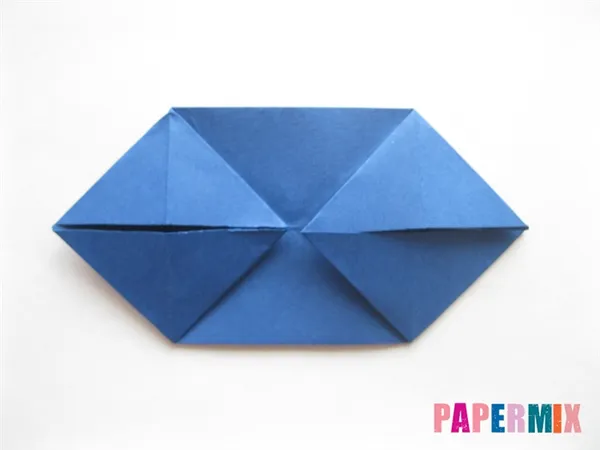 Как сделать книжный шкаф из бумаги (оригами) шаг за шагом - шаг 11