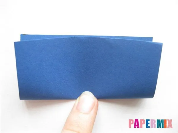 Как сделать книжный шкаф из бумаги (оригами) шаг за шагом - шаг 1