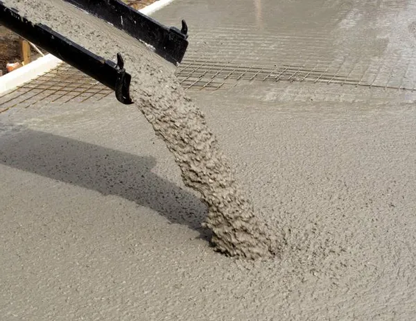 как заливать бетон зимой