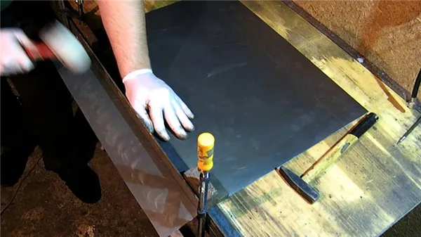 Как ровно загнуть стальной лист