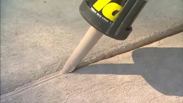 Использование герметиков для бетона