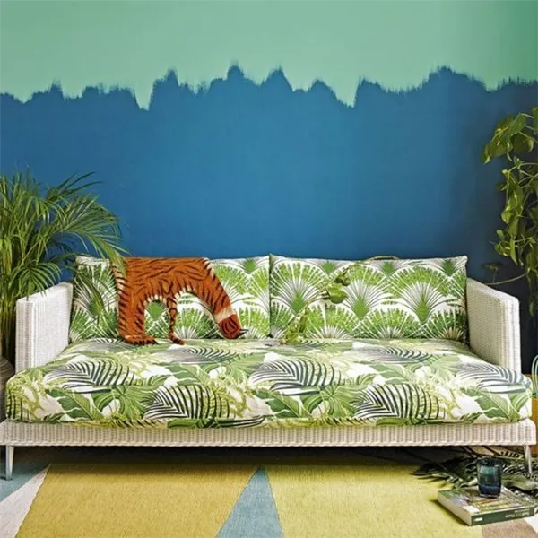 (+40 фото) Зеленый диван в интерьере