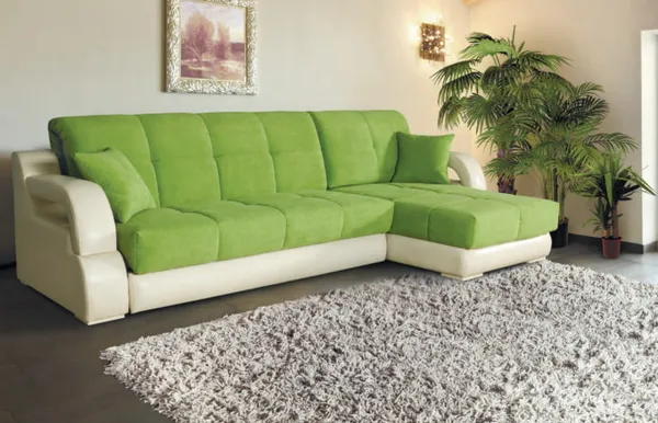Эко-стиль и диван из ротанга