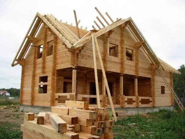 Как построить дом из профилированного бруса 15