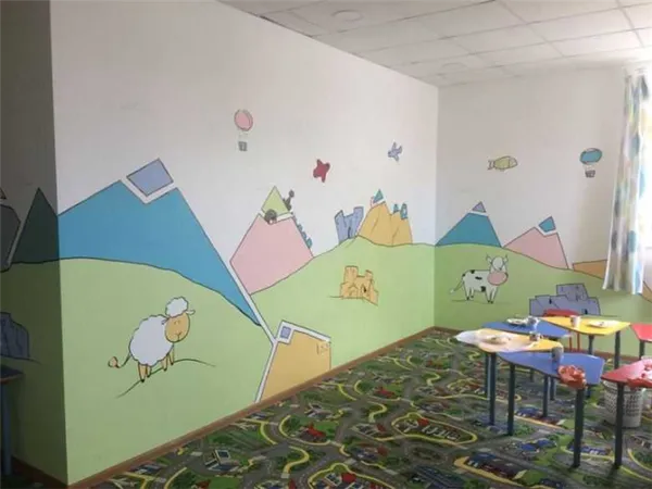 Как разрисовать стену в комнате 6