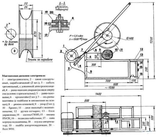 Картинка № 4. Маятниковая дисковая пила