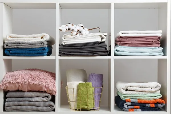 Постельное бельё и полотенца: как складывать, чтобы всё помещалось в шкаф?