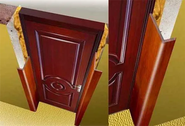 Как отделать дверной проем входной двери панелями мдф 4