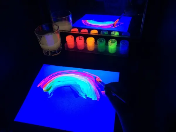 Как сделать светящуюся краску 4
