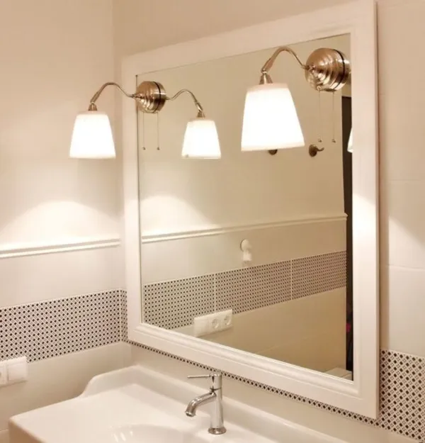 Как выбрать зеркало в ванную с подсветкой 5