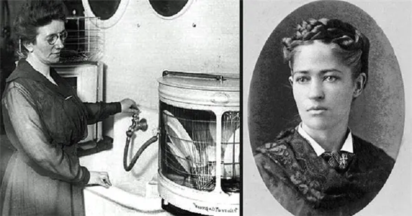 Изобретательница и первая обладательница автоматической посудомоечной машины