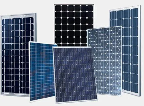 виды солнечных батарей