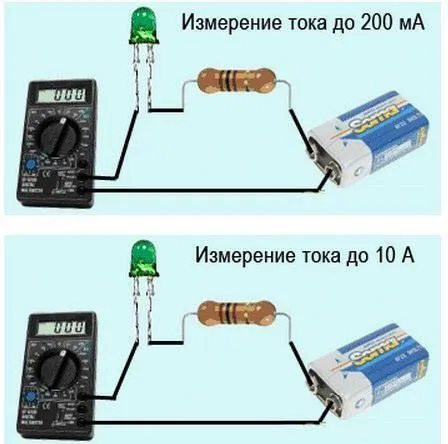 Как измерить ток мультиметром 6