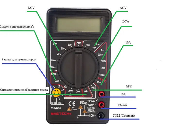 Как пользоваться мультиметром: пошаговая инструкция для новичков