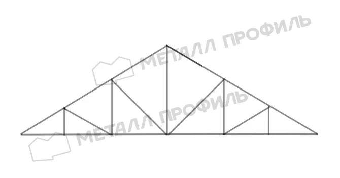 Как рассчитать ферму из профильной трубы 5