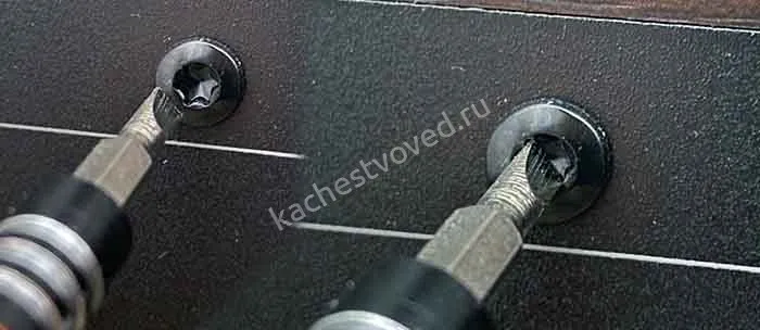 как открутить torx, звездочку без отвертки