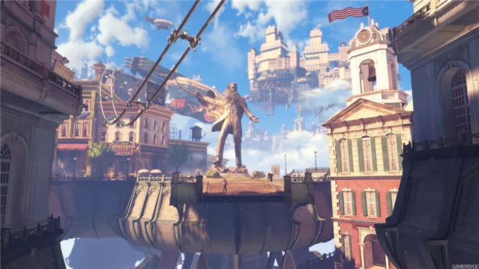 Кадр из BioShock Infinite