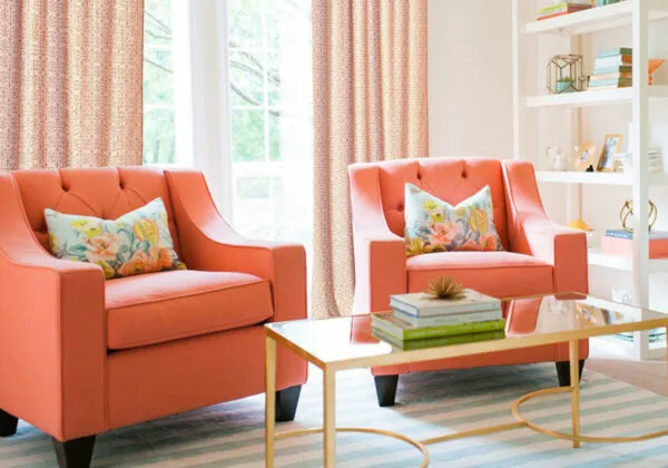 Фото персиковой мебели