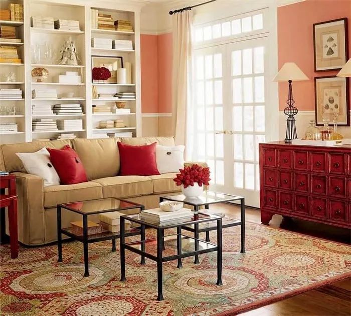 Какой цвет сочетается с персиковым 21