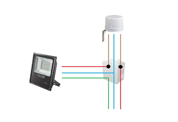 Как подключить фотореле для уличного освещения 2