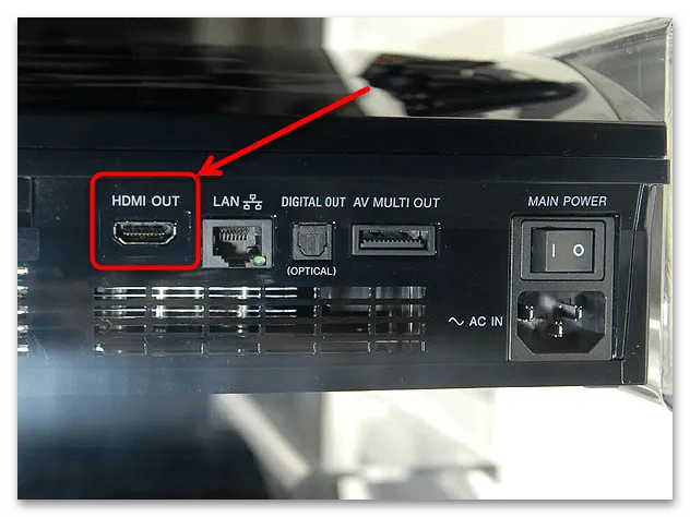 как подключить ps3 к телевизору-1