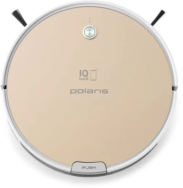 Робот-пылесос Polaris PVCR 0735 WI-FI IQ Home Aqua, 25Вт, золотистый/золотистый