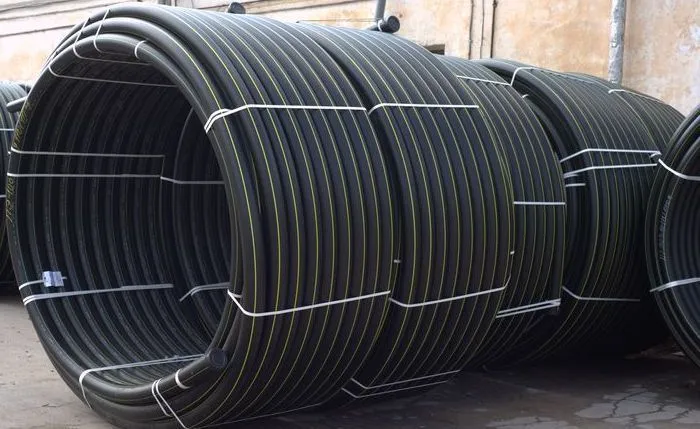 Как выпрямить ПНД трубу из бухты или после деформации