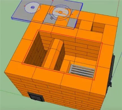 как правильно построить печку в доме