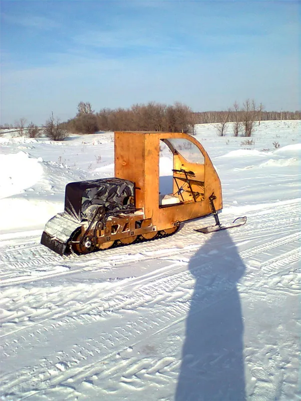 Снегоход своими руками