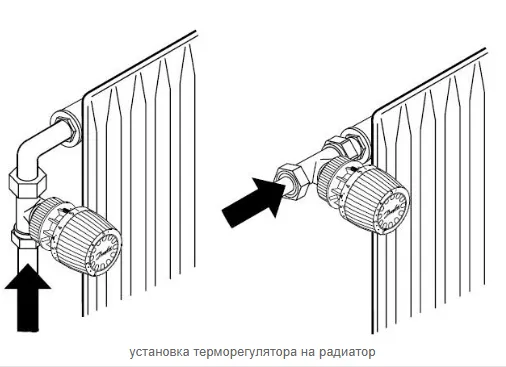 Как установить терморегулятор на батарею 3