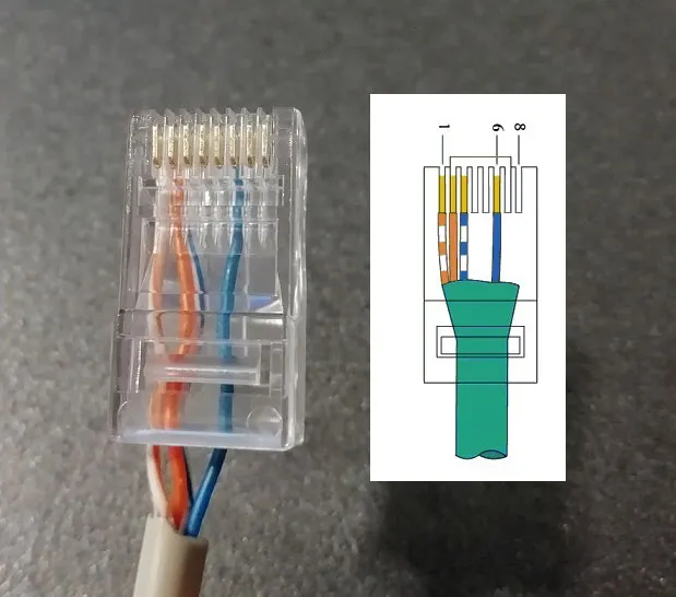 Как обжать коннектор RJ-45