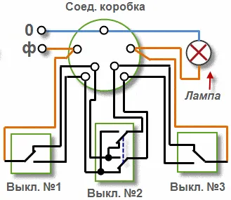 Проходной выключатель