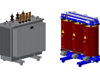 Сравнение сухих и масляных трансформаторов