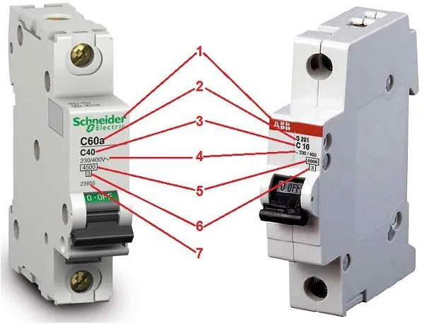 Автомат с16 на какую мощность 6